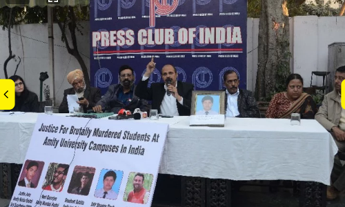 അമിറ്റി യൂണിവേഴ്സിറ്റിയിലെ വിദ്യാര്‍ത്ഥികളുടെ ദുരൂഹമരണം അന്വേഷിക്കണമെന്ന് രക്ഷിതാക്കള്‍