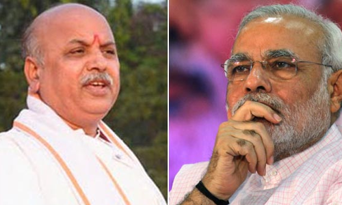 തനിക്കെതിരെ ഡല്‍ഹിയിലെ ബോസ് ഗൂഢാലോചന നടത്തി; മോദിക്കെതിരെ തൊഗാഡിയ