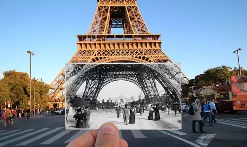 പുതിയ പാരീസിനൊപ്പം പഴയ പാരീസ്; ഫോട്ടോഗ്രാഫര്‍ രചിച്ചത് ചരിത്രം