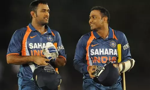 സെമി പരാജയത്തില് ധോണിയെ വിമര്ശിച്ച് സേവാഗ് സെമി പരാജയത്തില് ധോണിയെ വിമര്ശിച്ച് സേവാഗ്