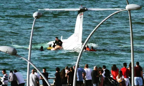 ഇസ്രയേലില്‍ വിമാനം കടലില്‍ ഇറക്കി