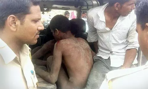 ദളിത് ബാലന്മാരെ നഗ്നരാക്കി ജനക്കൂട്ടത്തിന്റെ ക്രൂരമര്‍ദ്ദനം