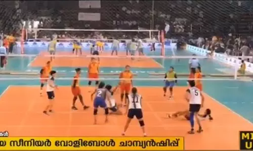 ദേശീയ സീനിയര്‍ വോളിബോള്‍: കേരള വനിതാ ടീം സെമിയില്‍ 