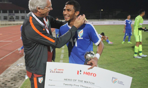 മുതിര്‍ന്നവരെ കളിപഠിപ്പിച്ച് ഇളമുറക്കാര്‍, ഇന്ത്യന്‍ ആരോസിന് ഐലീഗില്‍ സ്വപ്‌നത്തുടക്കം