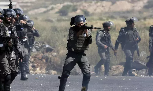 ഫലസ്തീന്‍ പൌരന്‍മാര്‍ക്ക് നേരെ ഇസ്രായേല്‍ വെടിവെപ്പ്: 15 പേര്‍ കൊല്ലപ്പെട്ടു; 1400ലധികം പേര്‍ക്ക് പരിക്ക്