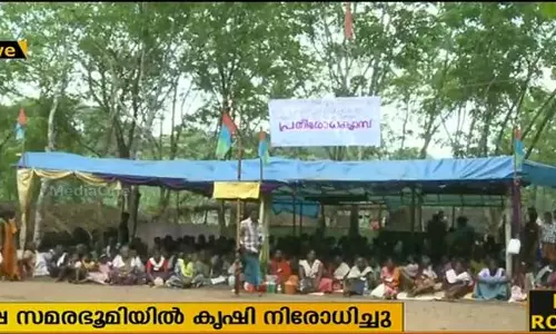 അരിപ്പ സമരഭൂമിയില്‍ കൃഷി നിരോധിച്ചു