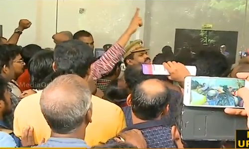 ഐഎഫ്എഫ്‌കെ: ടാഗോര്‍ തീയറ്ററില്‍ പ്രേക്ഷകരുടെ പ്രതിഷേധം