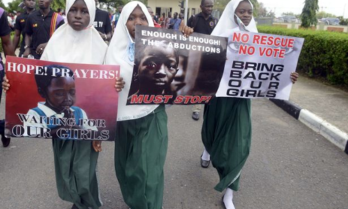 200 പെണ്‍കുട്ടികളെ ബോക്കോഹറാം തീവ്രവാദികള്‍ തട്ടികൊണ്ടുപോയിട്ട് രണ്ടുവര്‍ഷം തികയുന്നു