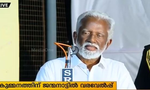 കുമ്മനം രാജശേഖരന് ജന്മനാട്ടില്‍ സ്‌നേഹോഷ്മള വരവേല്‍പ്