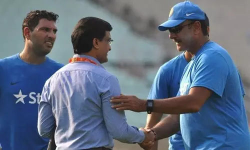 ശാസ്ത്രിയുടെ ആരോപണത്തിന് മറുപടി പറയാതെ ഗാംഗുലി