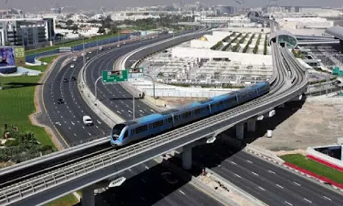 ദുബൈ മെട്രോയുടെ ചുവപ്പ് പാത ജബല്‍ അലിയിലെ എക്സ്പോ 2020 വേദിയിലേക്കുകൂടി നീട്ടുന്നു