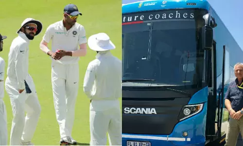 താരങ്ങളുടെ മാന്യത കണ്ട് ടീം ഇന്ത്യയുടെ ഫാനായി മാറിയ ദക്ഷിണാഫ്രിക്കന് ടീമിന്റെ ഡ്രൈവര് താരങ്ങളുടെ മാന്യത കണ്ട് ടീം ഇന്ത്യയുടെ ഫാനായി മാറിയ ദക്ഷിണാഫ്രിക്കന് ടീമിന്റെ ഡ്രൈവര്