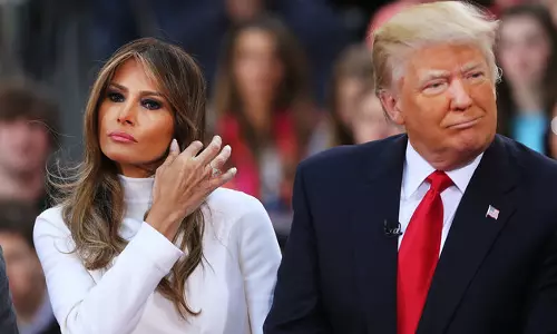 മിഷേല്‍ ഒബാമയുടെ പ്രസംഗം കോപ്പിയടിച്ച ഡൊണാള്‍ഡ് ട്രംപിന്റെ ഭാര്യ വെട്ടില്‍