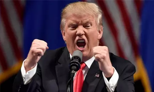 അമേരിക്കന്‍ പ്രസിഡന്‍റ് തെരഞ്ഞെടുപ്പില്‍ ഡൊണാള്‍ഡ് ട്രംപ് റിപ്പബ്ലിക്കന്‍ പാര്‍‍ട്ടി സ്ഥാനാര്‍ഥി