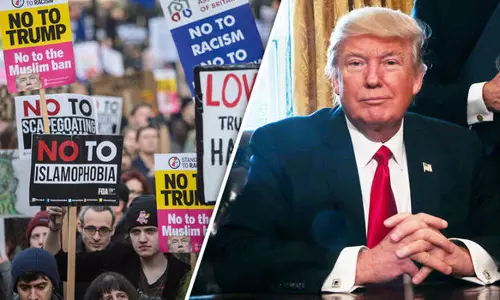 ട്രംപിനെ ഇംപീച്ച് ചെയ്യണമെന്നാവശ്യപ്പെട്ട് അമേരിക്കയില്‍ പ്രതിഷേധം