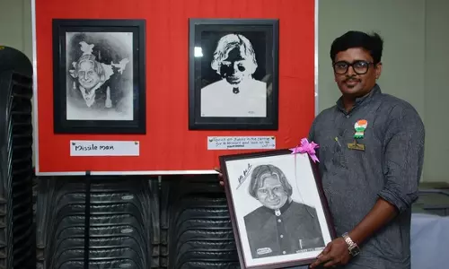 എപിജെയ്ക്കുള്ള ആദരവുമായി കലാം യുഗ ചിത്ര പ്രദര്‍ശനം