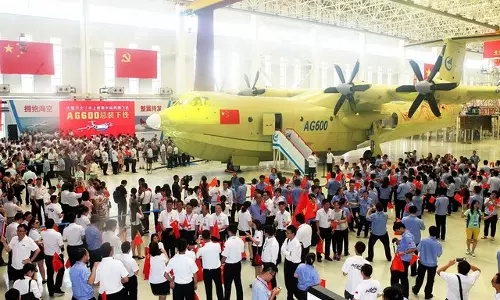 കരയിലും വെള്ളത്തിലും ഉപയോഗിക്കാവുന്ന ലോകത്തിലെ ഏറ്റവും വലിയ വിമാനം ഇനി ചൈനക്ക് സ്വന്തം