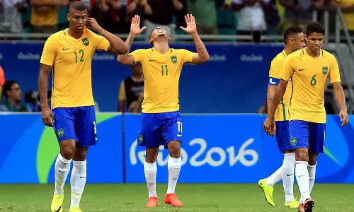 റിയോ ഒളിമ്പിക്സ് ഫുട്ബോള്‍: ബ്രസീല്‍ ക്വാര്‍ട്ടറില്‍