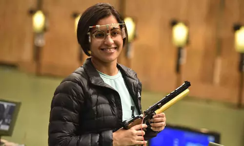 ഹീന സിദ്ദു, ഷൂട്ടിങ്ങിലെ ഇന്ത്യയുടെ ഉറച്ച മെഡല്‍ പ്രതീക്ഷ