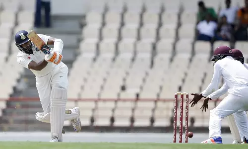 വെസ്റ്റിന്‍ഡീസിനെതിരെ ഇന്ത്യക്ക് ഭേദപ്പെട്ട തുടക്കം