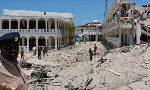 സൊമാലിയന്‍ പ്രസിഡന്റിന്റെ കൊട്ടാരത്തിന് സമീപം ചാവേറാക്രമണം