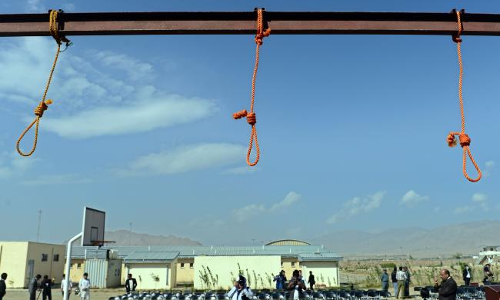 സൈനിക ക്യാമ്പില്‍ ആക്രമണം നടത്തിയ 36 ഐ.എസ് ഭീകരരെ ഇറാഖ് തൂക്കിലേറ്റി