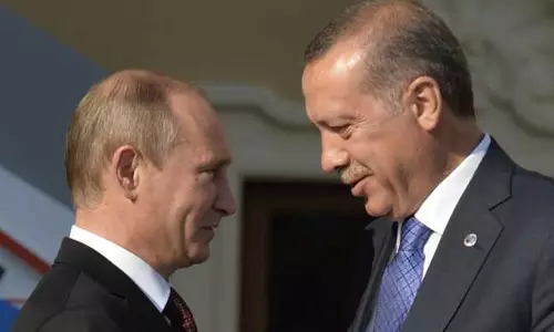 റഷ്യന്‍ തുര്‍ക്കി പ്രസിഡന്റുമാര്‍ കൂടിക്കാഴ്ച നടത്തി
