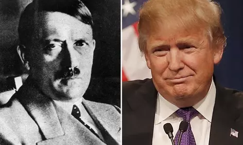 വിചിത്ര ചിന്തകളുടെ കാര്യത്തില് ഹിറ്റ്ലറേക്കാള് മുന്നില് ഡൊണാള്ഡ് ട്രംപ് വിചിത്ര ചിന്തകളുടെ കാര്യത്തില് ഹിറ്റ്ലറേക്കാള് മുന്നില് ഡൊണാള്ഡ് ട്രംപ്