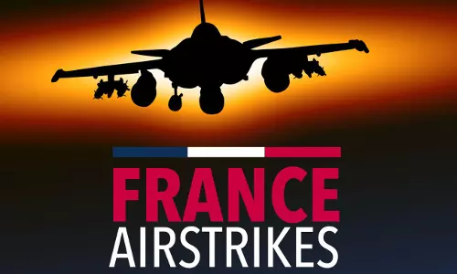 ഐ.എസിന്റെ ആയുധ സംഭരണകേന്ദ്രത്തില്‍ ഫ്രാന്‍സിന്റെ ആക്രമണം