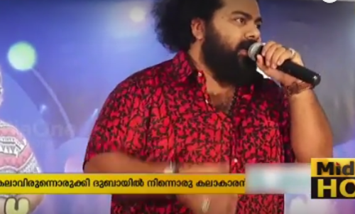 വേറിട്ട കലാ വിരുന്നൊരുക്കി ദുബൈയിൽ നിന്നൊരു കലാകാരൻ