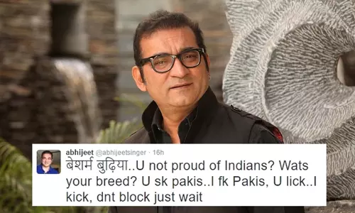 മാധ്യമപ്രവര്‍ത്തകക്കെതിരെ അധിക്ഷേപകരമായ സന്ദേശം അയച്ചതിന് ഗായകന്‍ അഭിജിത് ഭട്ടാചാര്യയെ അറസ്റ്റു ചെയ്തു