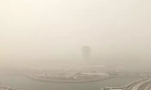 സൌദിയുടെ വിവിധ ഭാഗങ്ങളില് പൊടിക്കാറ്റ് തുടങ്ങി സൌദിയുടെ വിവിധ ഭാഗങ്ങളില് പൊടിക്കാറ്റ് തുടങ്ങി