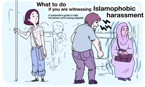 മുസ്ലിംകള്ക്കെതിരായ അതിക്രമത്തെ കൈകാര്യം ചെയ്യേണ്ടതെങ്ങനെ? യൂസര്ഗൈഡുമായി ഫ്രഞ്ച് കലാകാരി മുസ്ലിംകള്ക്കെതിരായ അതിക്രമത്തെ കൈകാര്യം ചെയ്യേണ്ടതെങ്ങനെ? യൂസര്ഗൈഡുമായി ഫ്രഞ്ച് കലാകാരി