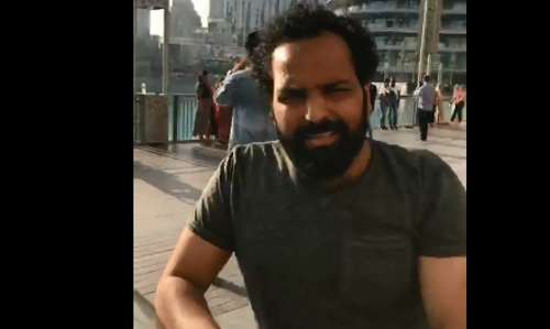 ബിനീഷ് കോടിയേരി ദുബൈയിലെത്തി ഫേസ്ബുക്ക് ലൈവില്‍