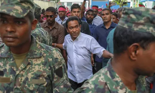 മാലദ്വീപില്‍ അടിയന്തരാവസ്ഥ 30 ദിവസത്തേക്ക് കൂടി നീട്ടി