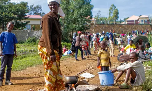റുവാണ്ടയില്‍ റേഷന്‍ വെട്ടിക്കുറച്ചതിനെതിരെ പ്രതിഷേധിച്ച അഭയാര്‍ഥികള്‍ക്ക് നേരെ പൊലീസ് അതിക്രമം; 5 പേര്‍ കൊല്ലപ്പെട്ടു