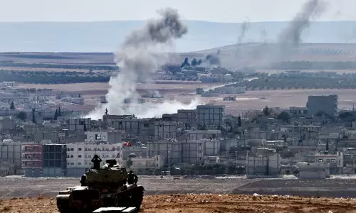 ഗൂതയിലെ വിമത വിരുദ്ധ ആക്രമണത്തിനിടെ തുര്‍ക്കി പടയൊരുക്കം ശക്തമാക്കി