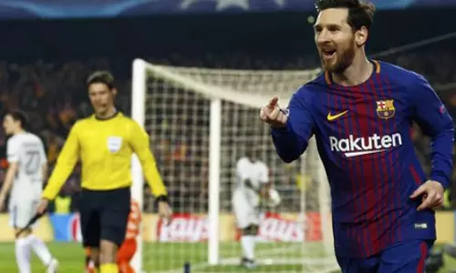 മെസിയുടെ ഡബിള്‍; ചെല്‍സിയെ തകര്‍ത്ത് ബാഴ്സ ക്വാര്‍ട്ടറില്‍ 