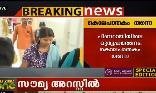 അമ്മയെയും അച്ഛനെയും മക്കളെയും കൊന്നു; കുറ്റം സമ്മതിച്ച് സൌമ്യ; അറസ്റ്റ് രേഖപ്പെടുത്തി