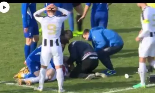 ഫുട്‌ബോള്‍ താരം മത്സരത്തിനിടെ കുഴഞ്ഞുവീണ് മരിച്ചു