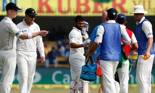 കൊഹ്‍ലിക്ക് ഇരട്ട സെഞ്ച്വറി: ഇന്ത്യ ഒന്നാമിന്നിംഗ്സ് ഡിക്ലയര്‍ ചെയ്തു