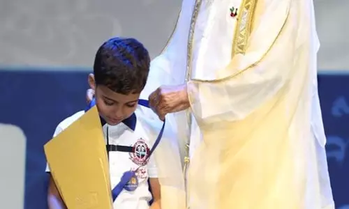 ഏഴുവയസ്സുകാരന് ഒരു കോടിയുടെ വായനാ പുരസ്കാരം