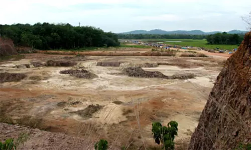 ആറന്മുള വിമാനത്താവളപദ്ധതി പ്രദേശത്തെ മണ്ണ് ജലശുദ്ധീകരണ പ്ലാന്റിന്