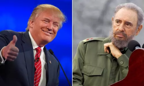 ക്രൂരനായ ഏകാധിപതിയാണ് കാസ്ട്രോയെന്ന് ട്രംപ്