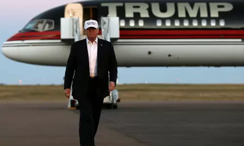 അധികാരത്തിലിരിക്കുമ്പോള് ബിസിനസില്ലെന്ന് ഡോണള്ഡ് ട്രംപ് അധികാരത്തിലിരിക്കുമ്പോള് ബിസിനസില്ലെന്ന് ഡോണള്ഡ് ട്രംപ്