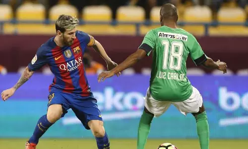 ബാഴ്‍സക്ക് അറബ് മണ്ണില്‍ നിറം മങ്ങിയ ജയം