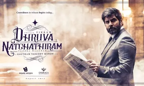 ധ്രുവ നച്ചത്തിരത്തിന്റെ ടീസര്‍ എത്തി; സാള്‍ട്ട് ആന്‍ഡ് പെപ്പര്‍ ലുക്കില്‍ വിക്രം