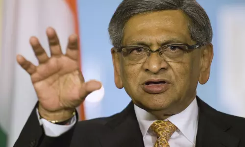 മുതിര്‍ന്ന കോണ്‍ഗ്രസ് നേതാവ് എസ്.എം കൃഷ്‍ണ പാര്‍ട്ടി വിട്ടു