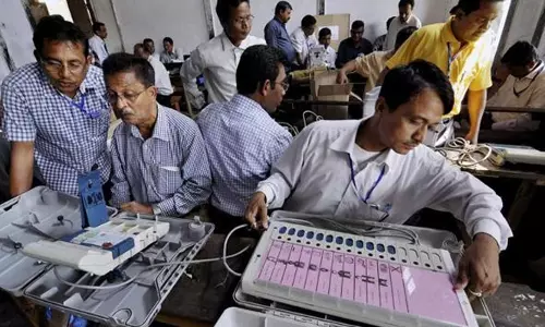 ഉത്തര്‍പ്രദേശില്‍ ബിജെപിക്ക് വന്‍‍ മുന്നേറ്റം, പഞ്ചാബില്‍ കോണ്‍ഗ്രസ്