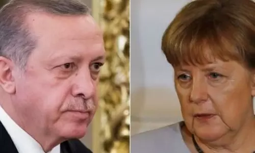 ജര്‍മന്‍ ചാന്‍സലര്‍ ഭീകരവാദികളെ സംരക്ഷിക്കുന്നെന്ന് തുര്‍ക്കി പ്രസിഡന്റ്